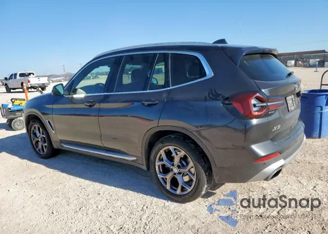 2022 BMW X3 Sdrive30I из США, поврежденный, VIN 5UX43DP05N9K14618